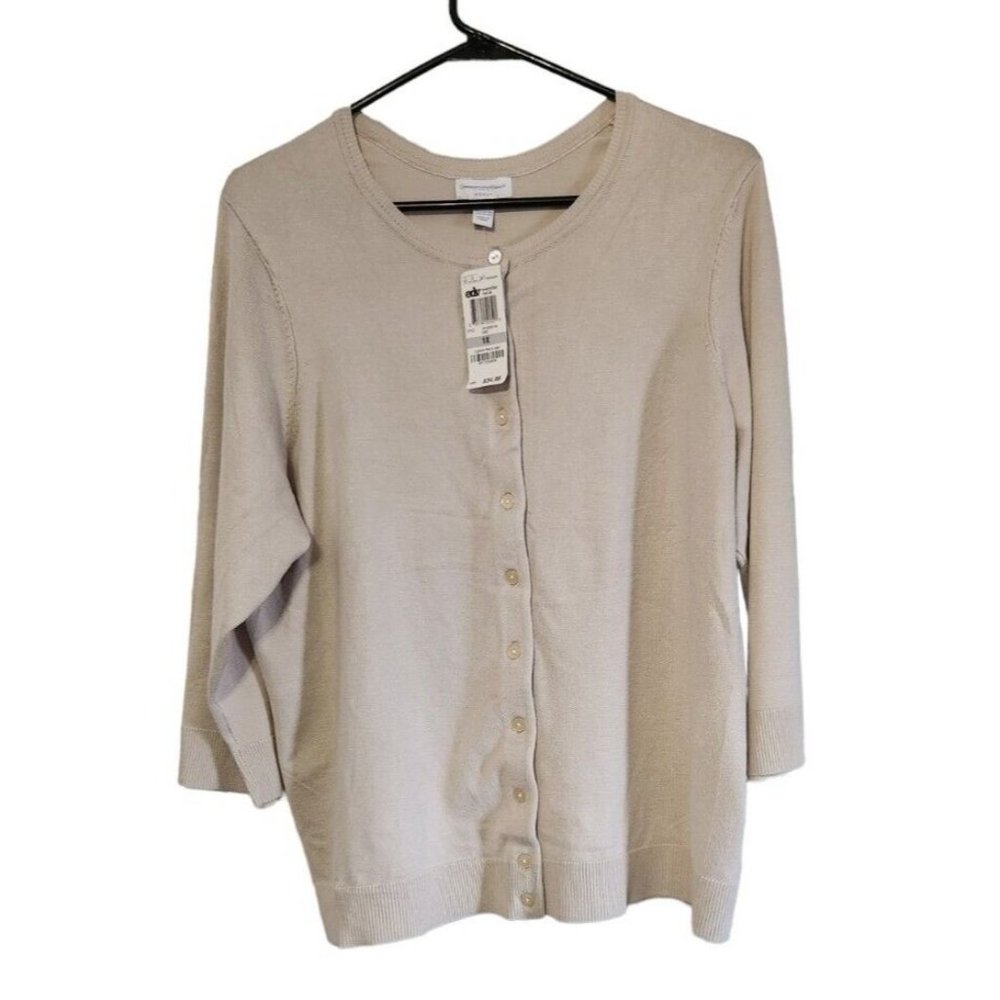 NWT Charter Club Woman Cardigan Sweater Sz 1X